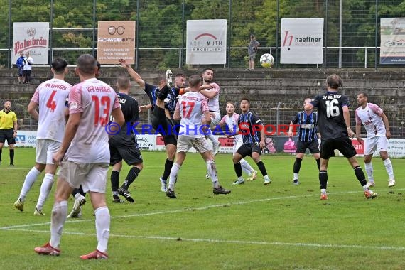 Saison 22/23 Verbandsliga Baden VfB Eppingen vs SV Waldhof Mannheim 2  (© Siegfried Lörz)