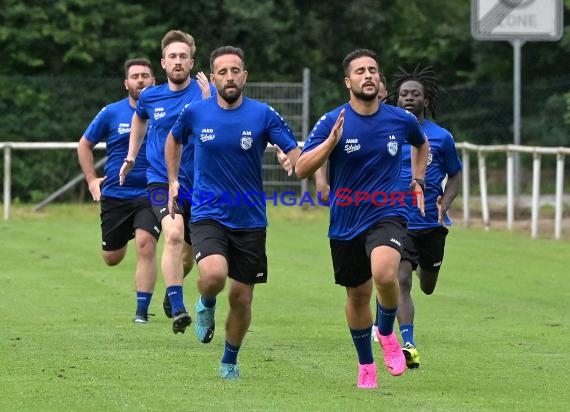 Landesliga TSV Steinsfurt Trainingsauftakt  (© Siegfried Lörz)