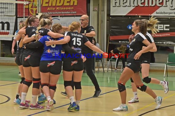 Volleyball Damen 3. Liga Süd SV Sinsheim vs TV Lebach Saison 2019/20 (© Siegfried)