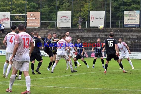 Saison 22/23 Verbandsliga Baden VfB Eppingen vs SV Waldhof Mannheim 2  (© Siegfried Lörz)