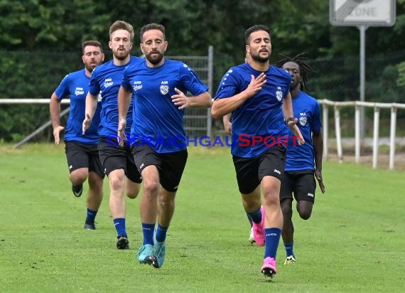 Landesliga TSV Steinsfurt Trainingsauftakt  (© Siegfried Lörz)