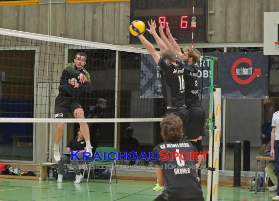 Oberliga-Volleyball-SG-Sinsheim/Helmstadt-vs-SG-Heidelberg-2 (© Siegfried Lörz)