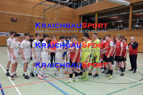 Futsal-Kreismeisterschaften-Sinsheim-2023/24-Sonnenberghalle-Angelbachtal-B-JuniorenEndspiel-JSG-Steinsberg-vs-VfB-Eppingen- (© Siegfried Lörz)