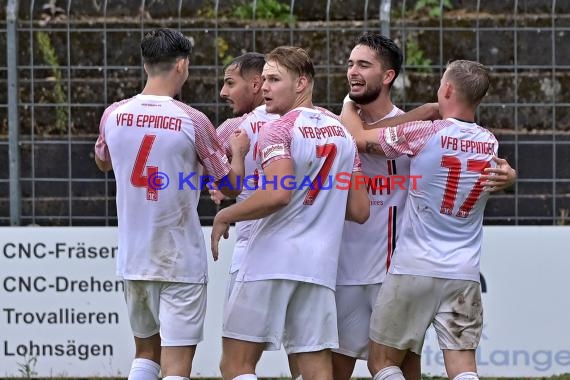 Saison 22/23 Verbandsliga Baden VfB Eppingen vs SV Waldhof Mannheim 2  (© Siegfried Lörz)