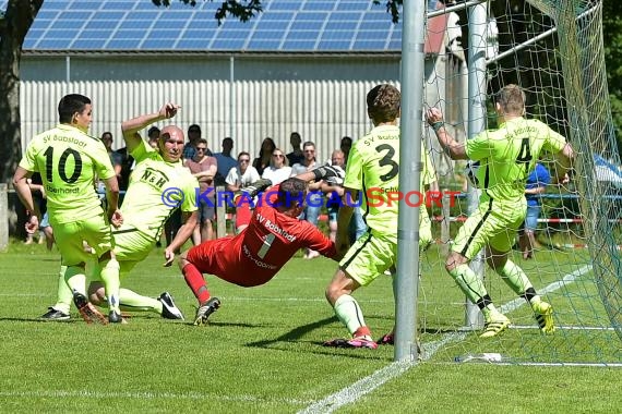 Relegation Kreisliga SV Babstadt vs TSV Steinsfurt in Ehrstädt 10.06.2017 (© Kraichgausport / Loerz)