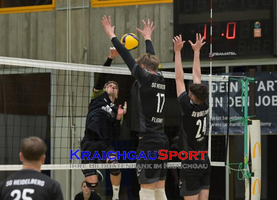 Oberliga-Volleyball-SG-Sinsheim/Helmstadt-vs-SG-Heidelberg-2 (© Siegfried Lörz)