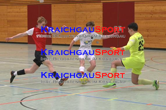 Futsal-Kreismeisterschaften-Sinsheim-2023/24-Sonnenberghalle-Angelbachtal-B-JuniorenEndspiel-JSG-Steinsberg-vs-VfB-Eppingen- (© Siegfried Lörz)