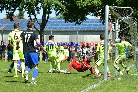 Relegation Kreisliga SV Babstadt vs TSV Steinsfurt in Ehrstädt 10.06.2017 (© Kraichgausport / Loerz)