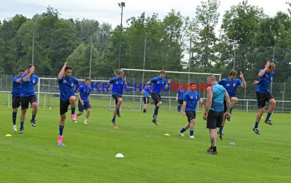 Landesliga TSV Steinsfurt Trainingsauftakt  (© Siegfried Lörz)