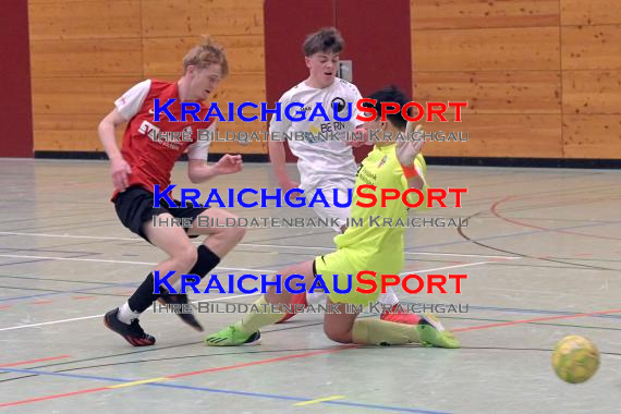 Futsal-Kreismeisterschaften-Sinsheim-2023/24-Sonnenberghalle-Angelbachtal-B-JuniorenEndspiel-JSG-Steinsberg-vs-VfB-Eppingen- (© Siegfried Lörz)