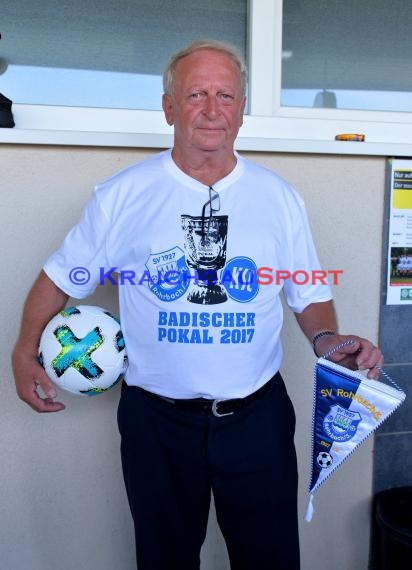 Badischer Pokal SV Rohrbach/S - Karlsruher SC 22.08.2017 (© Siegfried Lörz)