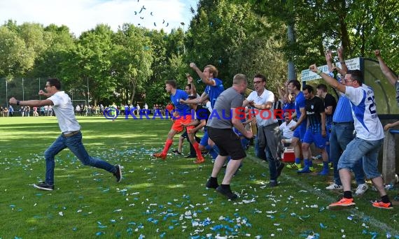 Relegation Kreisliga SV Babstadt vs TSV Steinsfurt in Ehrstädt 10.06.2017 (© Kraichgausport / Loerz)