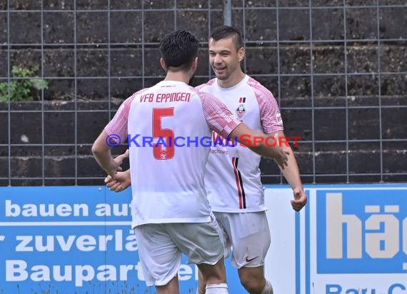 Saison 22/23 Verbandsliga Baden VfB Eppingen vs SV Waldhof Mannheim 2  (© Siegfried Lörz)