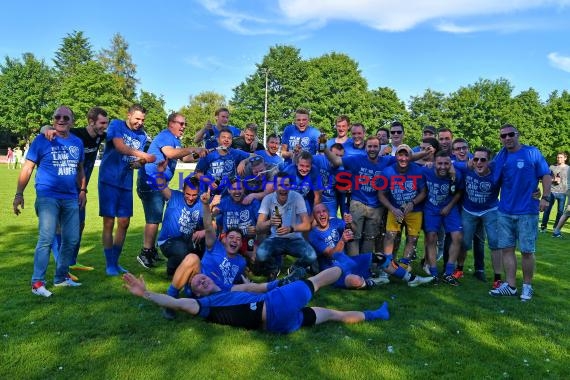 Relegation Kreisliga SV Babstadt vs TSV Steinsfurt in Ehrstädt 10.06.2017 (© Kraichgausport / Loerz)