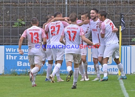 Saison 22/23 Verbandsliga Baden VfB Eppingen vs SV Waldhof Mannheim 2  (© Siegfried Lörz)