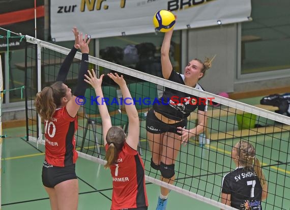 Volleyball Damen 3. Liga Süd SV Sinsheim vs TV Lebach Saison 2019/20 (© Siegfried)