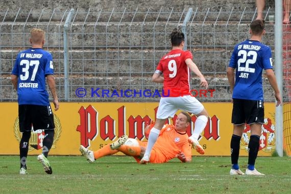 Badischer Pokal VfB Eppingen vs SV Waldhof Mannheim (© Siegfried Lörz)