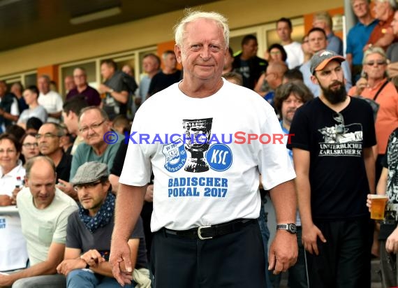 Badischer Pokal SV Rohrbach/S - Karlsruher SC 22.08.2017 (© Siegfried Lörz)