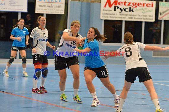 Handball Landesliga Landesliga Frauen Baden Nord TSV Phoenix Steinsfurt - TSV Meckesheim 11.12.2016 (© Siegfried)