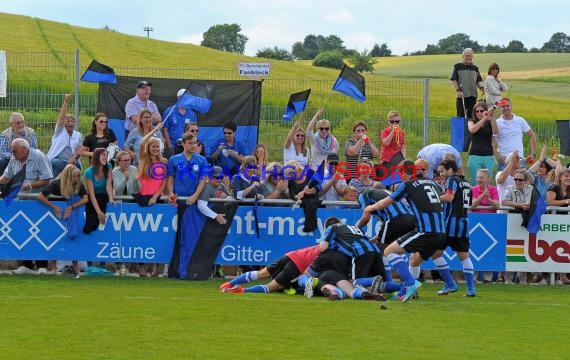 Kürnbach gegen FC Bammental Relegation Landesliga14.06.2014 in Rohrbach/S (© Siegfried)