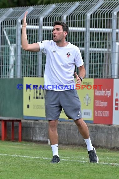 Saison 22/23 Verbandsliga Baden VfB Eppingen vs SV Waldhof Mannheim 2  (© Siegfried Lörz)