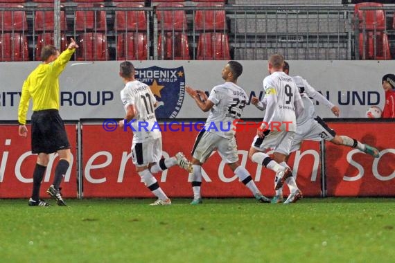 2.Bundesliag SV Sandhausen gegen Energie Cottbus im Hardtwaldstadion (© Kraichgausport / Loerz)