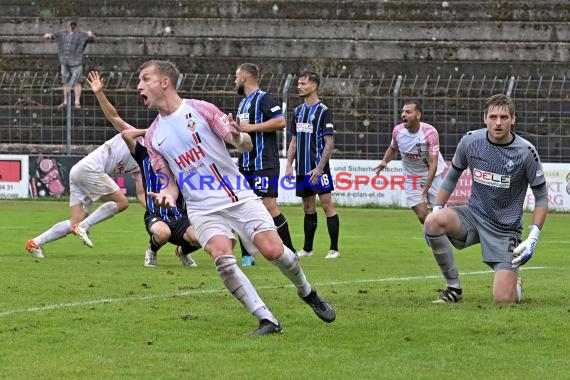 Saison 22/23 Verbandsliga Baden VfB Eppingen vs SV Waldhof Mannheim 2  (© Siegfried Lörz)