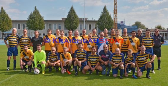 Einweihung Sportpark Sinsheim Fussballspiel Bürgermeister (© Siegfried Lörz)