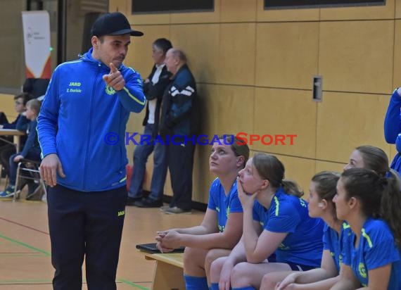 Badische Futsal Meisterschaften der Frauen - Qualifikationsturnier in Gemmingen 25.01.2020 (© Siegfried Lörz)