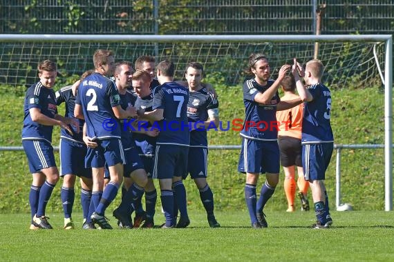 Kreisklasse A VfL Mühlbach vs SV Adelshofen 15.10.2017 (© Kraichgausport / Loerz)