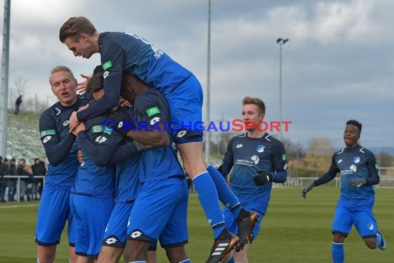 A-Junioren Bundesliga Süd/Südwest TSG Hoffenheim vs 1. FC Heidenheim 09.12.2017 (© Kraichgausport / Loerz)