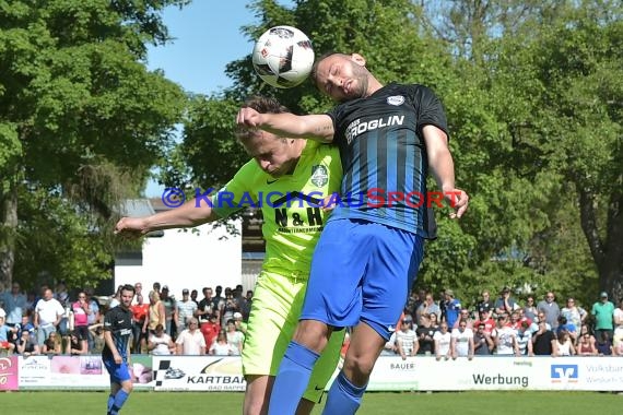 Relegation Kreisliga SV Babstadt vs TSV Steinsfurt in Ehrstädt 10.06.2017 (© Kraichgausport / Loerz)