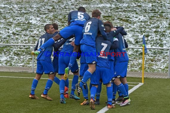 A-Junioren Bundesliga Süd/Südwest TSG Hoffenheim vs 1. FC Heidenheim 09.12.2017 (© Kraichgausport / Loerz)