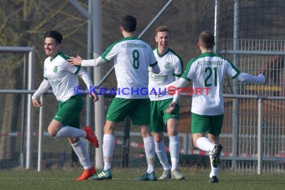 Verbandsliga Nordbaden 17/18 FC Zuzenhausen vs VfB Eppingen 03.03.2018 (© Siegfried Lörz)