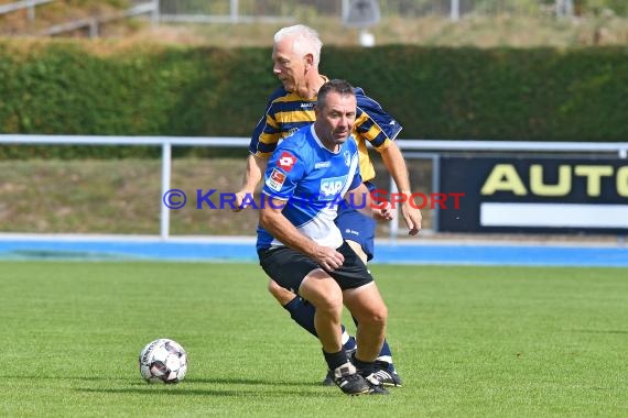 Einweihung Sportpark Sinsheim Fussballspiel Bürgermeister (© Siegfried Lörz)