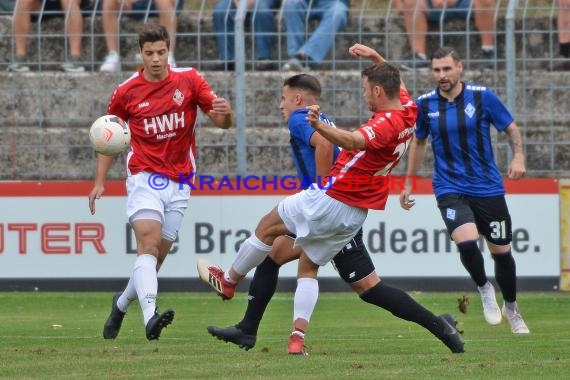 Badischer Pokal VfB Eppingen vs SV Waldhof Mannheim (© Siegfried Lörz)