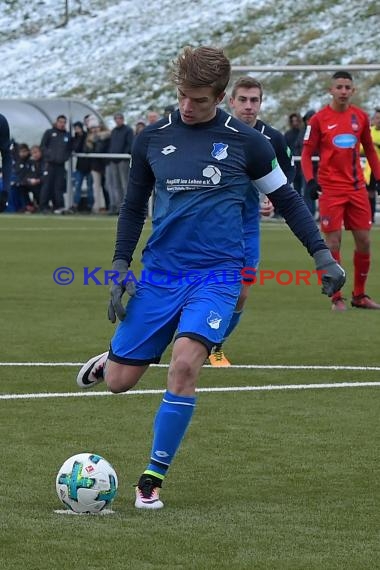 A-Junioren Bundesliga Süd/Südwest TSG Hoffenheim vs 1. FC Heidenheim 09.12.2017 (© Kraichgausport / Loerz)