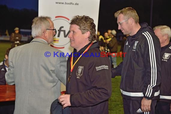 Krombacher Kreispokal Sinsheim Endspiel SG Waibstadt vs TSV Treschklingen 04.05.2016 (© Siegfried)