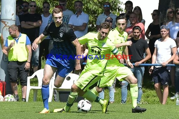 Relegation Kreisliga SV Babstadt vs TSV Steinsfurt in Ehrstädt 10.06.2017 (© Kraichgausport / Loerz)