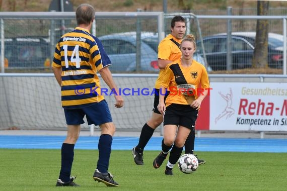 Einweihung Sportpark Sinsheim Fussballspiel Bürgermeister (© Siegfried Lörz)