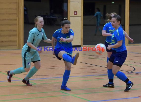 Badische Futsal Meisterschaften der Frauen - Qualifikationsturnier in Gemmingen 25.01.2020 (© Siegfried Lörz)