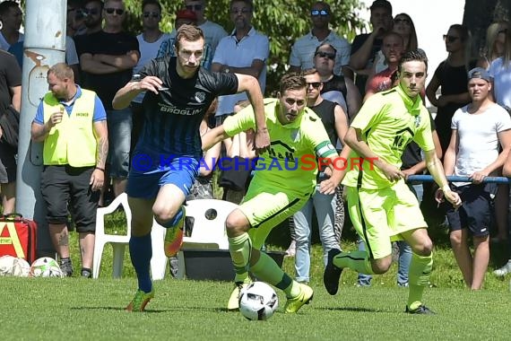 Relegation Kreisliga SV Babstadt vs TSV Steinsfurt in Ehrstädt 10.06.2017 (© Kraichgausport / Loerz)