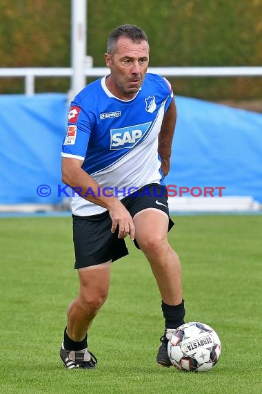 Einweihung Sportpark Sinsheim Fussballspiel Bürgermeister (© Siegfried Lörz)