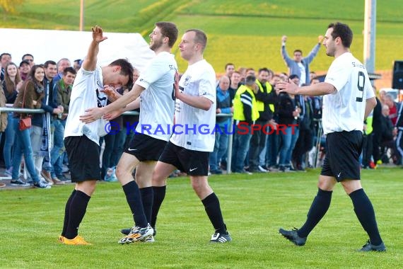 Krombacher Kreispokal Sinsheim Endspiel SG Waibstadt vs TSV Treschklingen 04.05.2016 (© Siegfried)