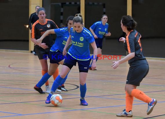 Badische Futsal Meisterschaften der Frauen - Qualifikationsturnier in Gemmingen 25.01.2020 (© Siegfried Lörz)