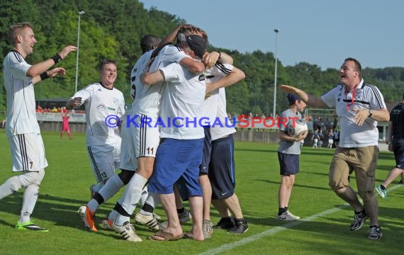 TSV Kürnbach gegen DJK Edingen/Neckarhausen Relegation Landesliga09.06.2014 in Waibstadt (© Siegfried)