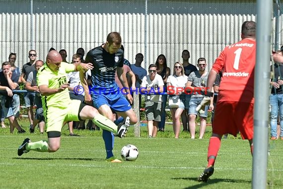 Relegation Kreisliga SV Babstadt vs TSV Steinsfurt in Ehrstädt 10.06.2017 (© Kraichgausport / Loerz)