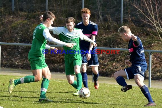 Kreisliga Sinsheim TSV Michelfeld-2 vs FC Zuzenhausen-2 12.03.2017  (© Siegfried)