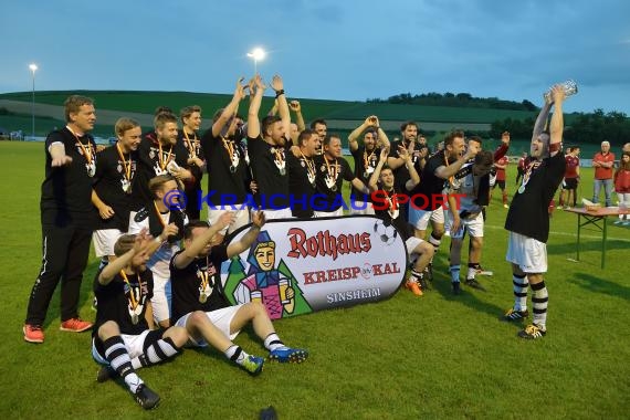 Kreispokal Finale VfB Eppingen II vs TSV Neckarbischofsheim 24.05.2017 (© Siegfried Lörz)