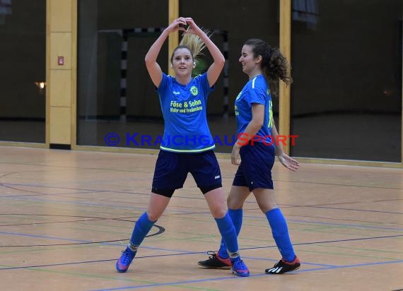 Badische Futsal Meisterschaften der Frauen - Qualifikationsturnier in Gemmingen 25.01.2020 (© Siegfried Lörz)